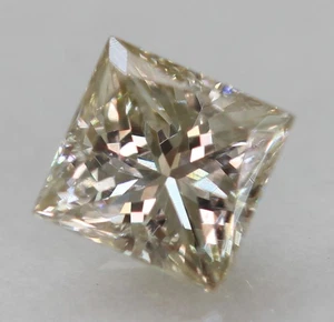 0.19 Carat J VVS2 Princess Natural Enhanced Loose Diamond 3.23X3.08mm W VIDEO - Picture 1 of 3