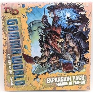 Dungeons and Dragons Gamma World Famine In Far-Go Expansion Pack New - Picture 1 of 12