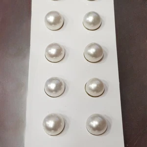 Coppia PERLE AUSTRALIA WHITE Misura da 10 a 10.5 mm - Imagen 1 de 1