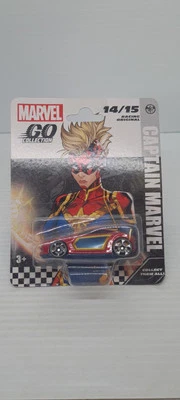 Hot Wheels Captain Marvel Go Collection Marvel Univers No 14/15 New In Packaging - Image 1 of 4