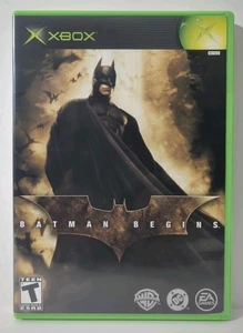 Batman Begins (Microsoft Xbox, 2005) CIB, Etiqueta Original, Original Xbox - Imagen 1 de 9