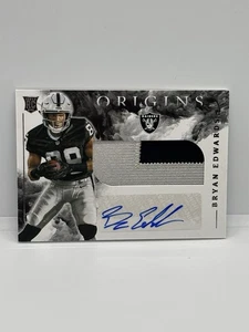 2020 Panini Origins #128 Bryan Edwards RC Auto Patch - NM-MT - Picture 1 of 2