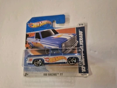 Tarjeta corta Chevy Silverado 83 Hot Wheels HW Racing 2011 MUY DIFÍCIL DE ENCONTRAR  Foto 1 de 4
