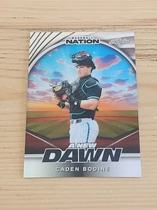 2025 Leaf Baseball Nation A New Dawn Caden Bodine #ed 7/15 Baltimore Orioles  - Foto 1 di 2