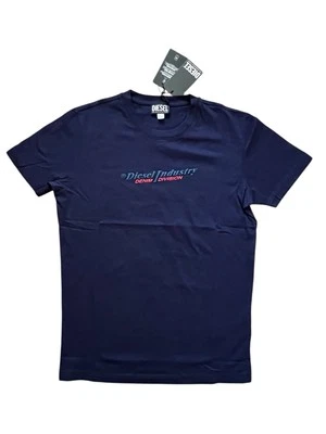 Camiseta Diesel T Diegor New Industries Para Hombre $80 Chaquetón Azul Talla XL Foto 1 de 4