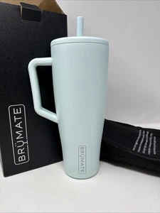 Taza aislante Brumate 40 OZ con asas como nueva TOTALMENTE NUEVA - Imagen 1 de 9