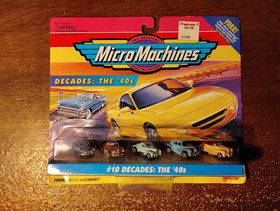 Micro Machines #10 Decades the 40's 1994 Galoob 75030 NIB Sealed