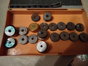 Mitutoyo Setting Rings 3.995 to 6.497mm - Picture 1 of 1