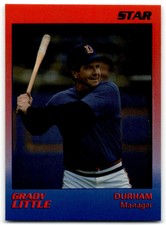 1989 Star Company Grady Little Durham Bulls #28