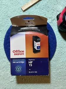 Ersatz Tintenpatrone für HP HP15 SCHWARZ (Office Depot) ungeöffnet - Bild 1 von 10