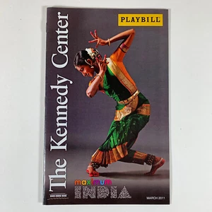 Playbill: Maximum India - The Kennedy Center, March 2011 - Picture 1 of 4