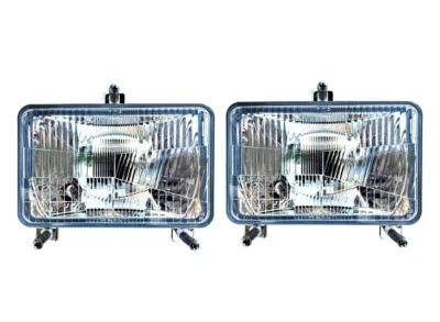 2x Scheinwerfer H4 Traktorscheinwerfer 3 Funktion Deutz Steyr Massey Fergusson - Bild 1 von 4