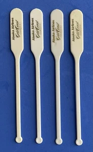 Alaska Airlines Swizzle Stick - Servicio Gold Coast - Juego de 4 - Imagen 1 de 2