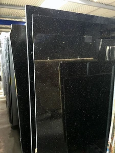 Couchtischplatte Steinplatte Tischplatte Schwarz Naturstein Küche Arbeitsplatte - Bild 1 von 4