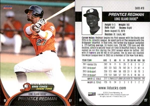 Prentice Redman 2003 Choice Norfolk Tides #19 RC *AutographDen* FREE SHIP - Picture 1 of 1