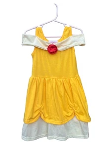 BELLE Beauty & the Beast DRESS Costume GIRLS Size 5/6 - Picture 1 of 3