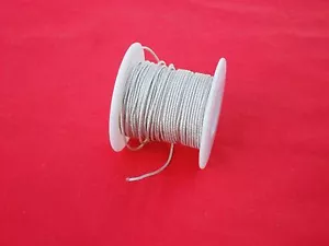 1 Ft, .054" 300 Watt Speaker Braided Tinsel Lead Wire. Speaker parts - Picture 1 of 4