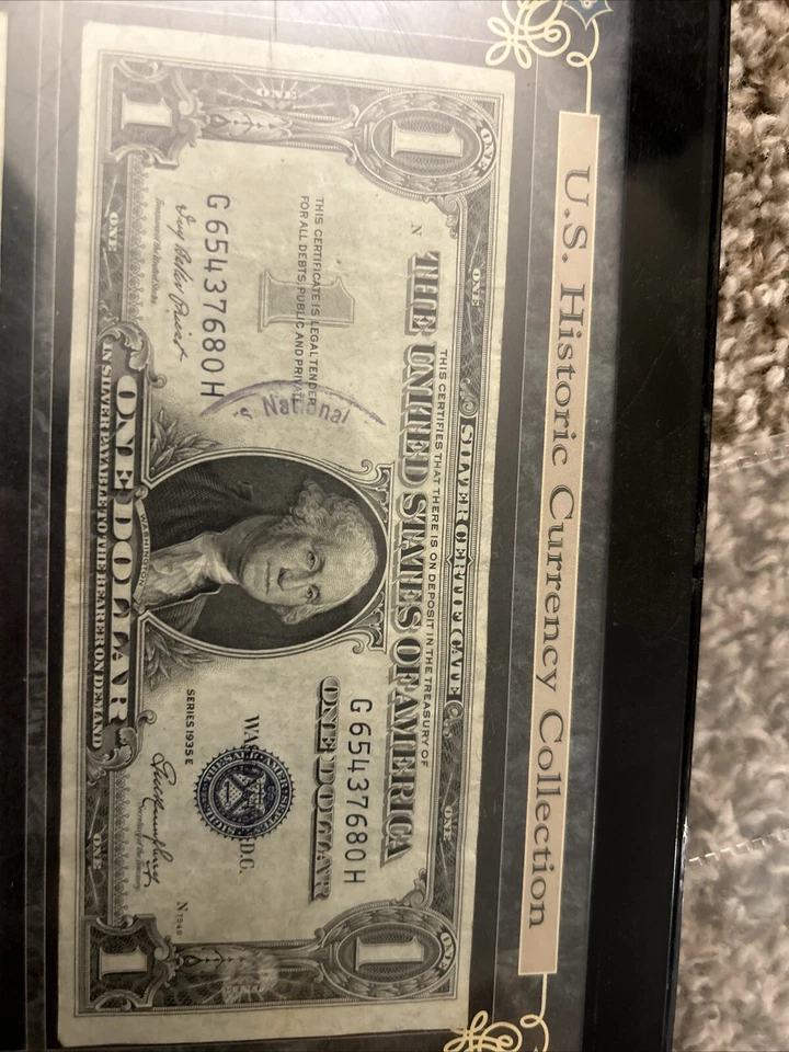 Rare 1935 Silver Certificate Rare!! Beautiful Piece - Image 1 of 3