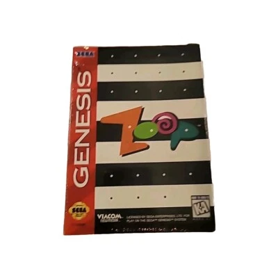 ZOOP (Sega Genesis, 1995) Brand New Factory Sealed Vintage Video Game - Image 1 of 2