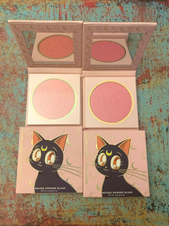 ColourPop Sailor Moon Blush Duo CAT’S EYE & FROM THE MOON International Shipping - Image 1 of 4