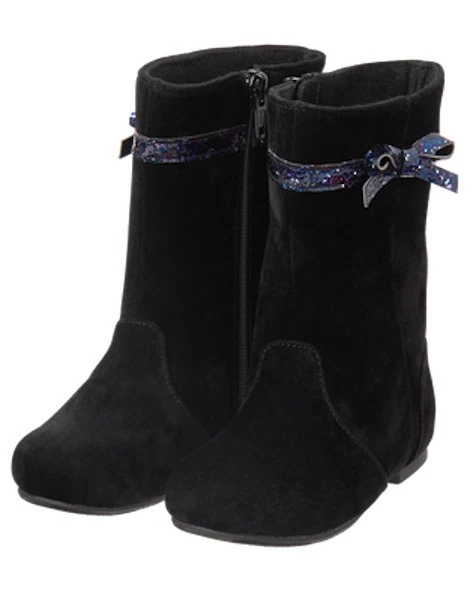 NUEVO CON ETIQUETAS GYMBOREE Botas Negras Elegantes y Divertidas Niña Niño 5,6,7,9 Foto 1 de 1