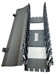 LOT OF 2, EATON, COOPER B LINE, SB87019S3FB 19" X 3U HRZ CABLE MANAGER, 79903833 - Picture 1 of 11