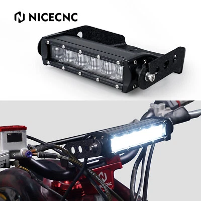 6" Front LED Headlight Work Light Bar Kit 30W For Yamaha Raptor 700 YFZ450R ATV - Image 1 of 4