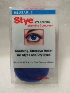 Stye~Eye Therapy~Reusable Warming Compress~Relief for Styes & Dry Eyes~Exp. 7/26 - Picture 1 of 2