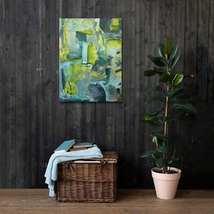 Original Artwork Print on Canvas - Thin canvas - Emerging Artist - Picture 1 of 3