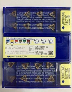 10PCS NEW SUMITOMO CNC carbide inserts TCMT110204N-SU AC630M NEW - Picture 1 of 1