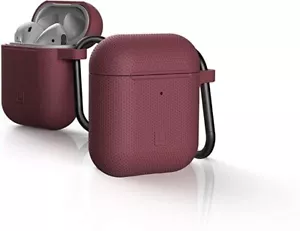 (U) by UAG Dot Series Case for Apple Airpods (1st/ 2nd Gen) - Aubergine - Picture 1 of 2