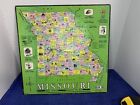 Vintage Puzzlelin State MISSOURI Puzzle Karte von Austin-Peirce 1986 Kinder