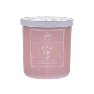 Scented Candle It's A Girl 9.3 oz. DW Home 1 wick Glass Jar 33 Hrs Burn Time New - Picture 1 of 4