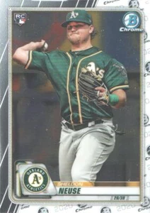 2020 Bowman Chrome Baseball #30 Sheldon Neuse RC - Picture 1 of 1
