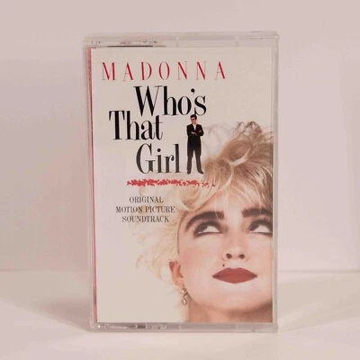 Кассетная лента с саундтреком Madonna Who's That Girl 1987 Sire Records - Изображение 1 из 3