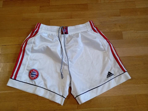 1998/99 Bayern Munchen Away Football Shorts Adidas Size D6 (M) Matthäus Era Cover