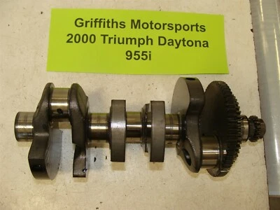 Triumph Daytona 955i 2000 fabricante de equipos originales bonito cigüeñal cigüeñal engranaje de transmisión Foto 1 de 4