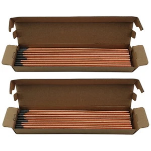 DC Gouging Carbons - 5mm x 100 pack - Carbon Arc - Air Arc - Gouging Rods - Picture 1 of 6