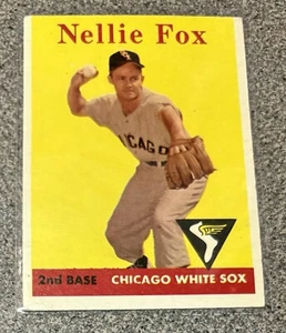 1958 Topps Set-Break #400 Nellie Fox Vintage Excellent White Sox HOF - Bild 1 von 4