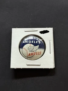 1960's Crane Potato Chips Los Angeles Angels Fan Pinback Button - Picture 1 of 2