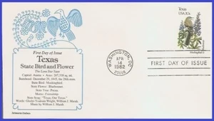 EE. UU. #1995 U/A ARISTOCRAT 2 FDC Texas - Imagen 1 de 1