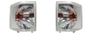 Land Rover Discovery 1 300tdi pair of Clear Front Indicator lamps XBD100760/70 W - Picture 1 of 1