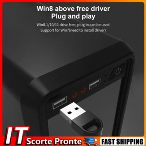 Adattatore USB mini PC Trasmettitore ricevitore compatibile Bluetooth 5.1 senza  - Afbeelding 1 van 12