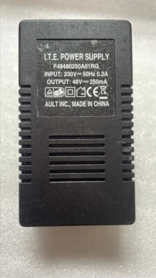 I.T.E. F48480250A01RG Netzteil 48 V 250 mA 12 W & Netzkabel - Bild 1 von 3