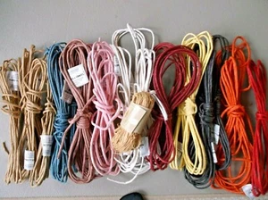 Raffia Ribbon Lot of 25 Skein Paper Crafting Ribbon For Wreaths Baskets or Weave - Picture 1 of 7