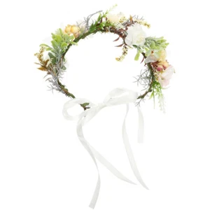 Wedding Floral Necklace Travel Puppy Flower Collar Dog Accessory - Picture 1 of 12