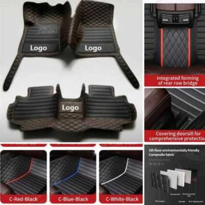 For Nissan Titan/Titan Crew Cab 2004-2020 Car Floor Mats Auto Carpets Waterproof - Imagem 1 de 4