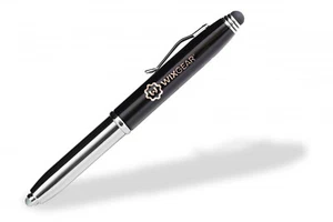WixGear Penna Stilografica 3 in 1 per Touch Screen con Torcia LED e Penna (Nero) - Foto 1 di 5