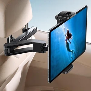 Support Tablette Voiture pour Appuie-tête Support iPad Voiture avec Bras d'Ex... - Photo 1/6