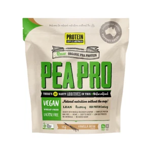 Protein Supplies Australia Protein Pea Pro (Raw Organic Pea Protein) Vanilla Bea - Picture 1 of 1